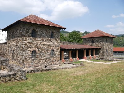 Restitution d'une villa gallo-romaine à Mehring