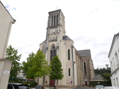 L’église Sainte-Madeleine à Champtoceaux