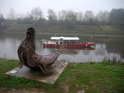 « Carpe royale » Jean-Marc Bourasseau, 7ème Symposium international de sculpture, 2002