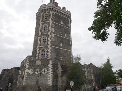 Le donjon du château d’Oudon