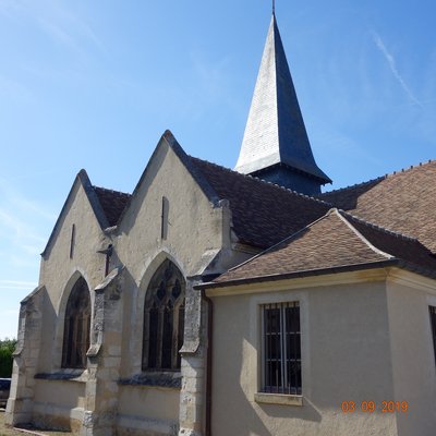 Église Saint-Crépin et Saint-Crépinien à Gommecourt