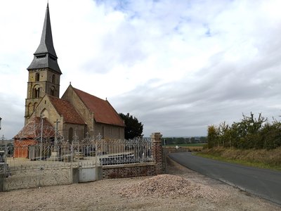 Église Saint-Aubin à Vieux -Pont-en-Auge