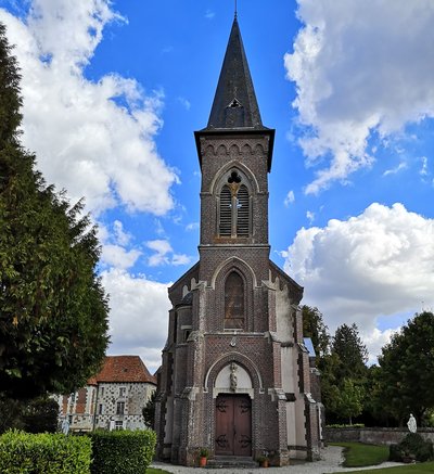 Église Saint-Germain à Hermival-les-Vaux