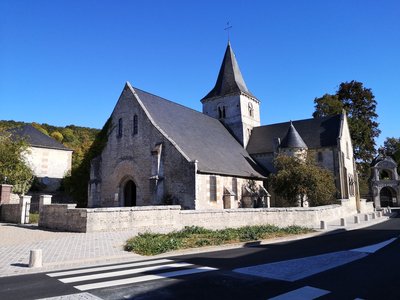 Église Saint-Michel à Saint-Wandrille