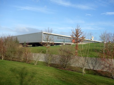 Le musée de la Grande Guerre depuis la Via Columbani