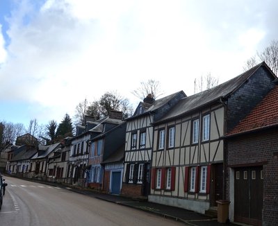 Maisons à colombages dans Lyons-la-Forêt