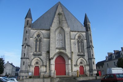 Eglise de Guémené Penfao - extérieur