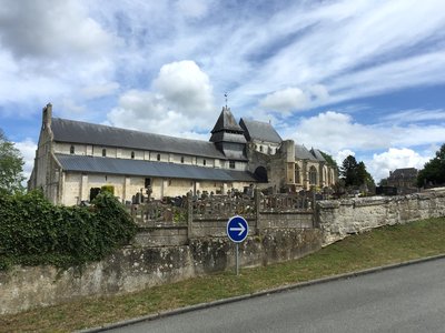 L’église paroissiale Saint-Valentin de Jumièges