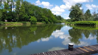 Le canal du Rhône au Rhin à l’écluse de l’Allan