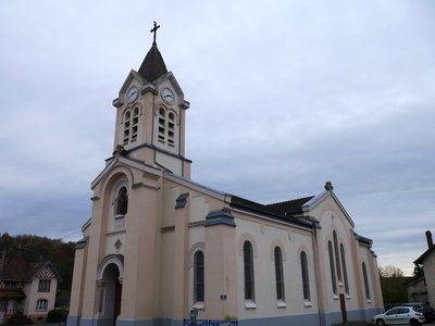 L’église Saint-Laurent à Fesches-le-Châtel