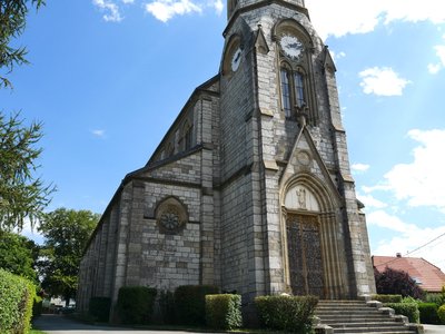 L’église Saint-Jean-Baptiste à Réchésy