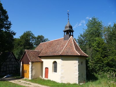 La chapelle Saint-Brice dans la forêt d’Oltingue