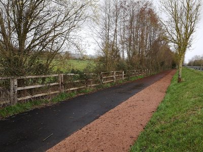 La Via Columbani emprunte une voie verte créée en 2019