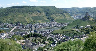 Panorama de la ville de Cochem