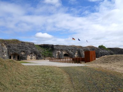 L’entrée du fort de Douaumont