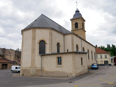 Chevet de l’église Saint-Martin à Conflans-en-Jarnisy