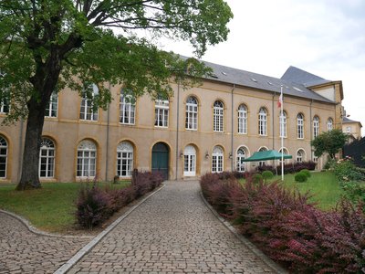 L'abbaye Saint-Arnould (actuel cercle des officiers) à Metz