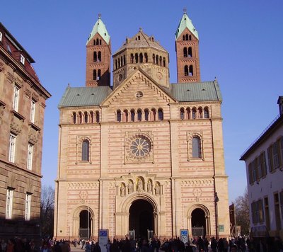 Façade de la cathédrale de Speyer