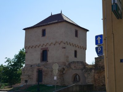 La Tour des bouchers est le dernier vestige des remparts de la ville de Lauterbourg