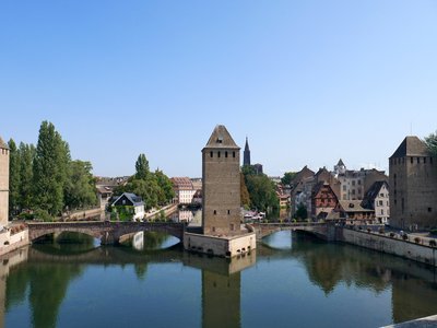 Les « Ponts Couverts » à Strasbourg