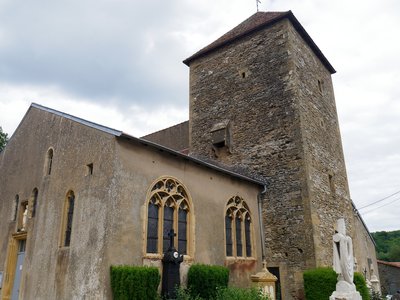 Église Saint-Gorgon à Lessy