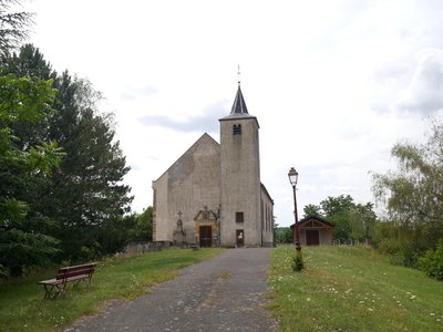 L’église Saint-Hubert à Haute-Kontz