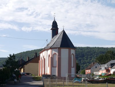 Chapelle Saint-Michel à Oberkirch vue depuis la via Columbani