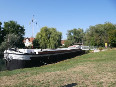 La péniche musée à Offenborf