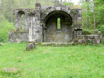 Ruines du prieuré Notre-Dame de Bonneval 11e siècle