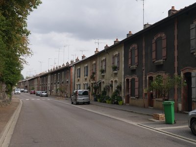 Les cités ouvrières à Brousseval