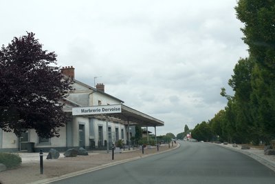 Ancienne gare de Montier-en-Der devenue local commercial