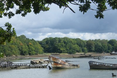 Cimetière de bateaux de Kerhervy