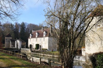 Château d’Avigneau. Site privé ne se visite pas.