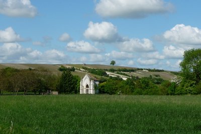 Mont Fourche avec la chapelle Ste-Geneviève