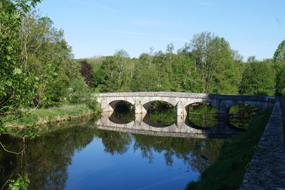 Pont de Saint-Moré sur La Cure