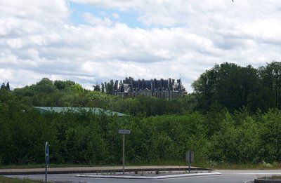 Château de Villersexel, vue depuis la Via Colombani