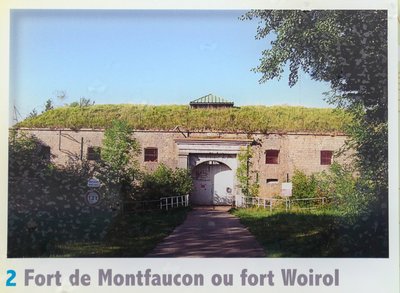 L’entrée du fort de Montfaucon. Entrée interdite