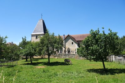 L’église de l’Assomption à Jouffroy-d’Abbans