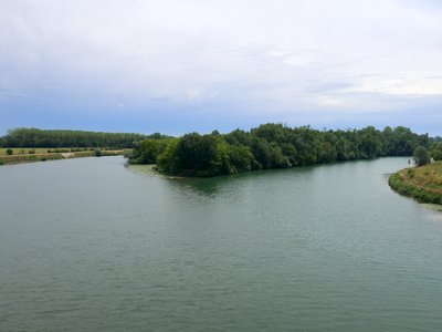 Le confluent du Doubs et de la Saône