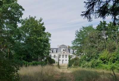 L’entrée du château de Madon à Candé-sur-Beuvron