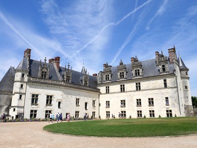 La cour du château d’Amboise