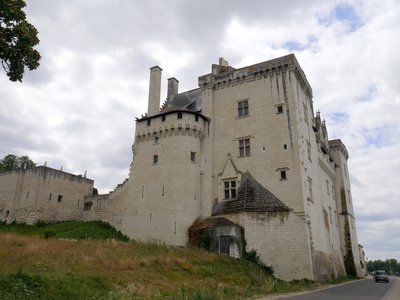 Château de Montsoreau en bord de Loire