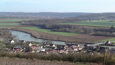 Vue générale de Nanteuil-sur-Marne.