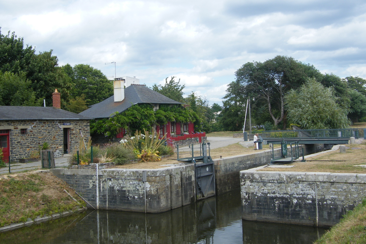 Ecluse sur La Vilaine