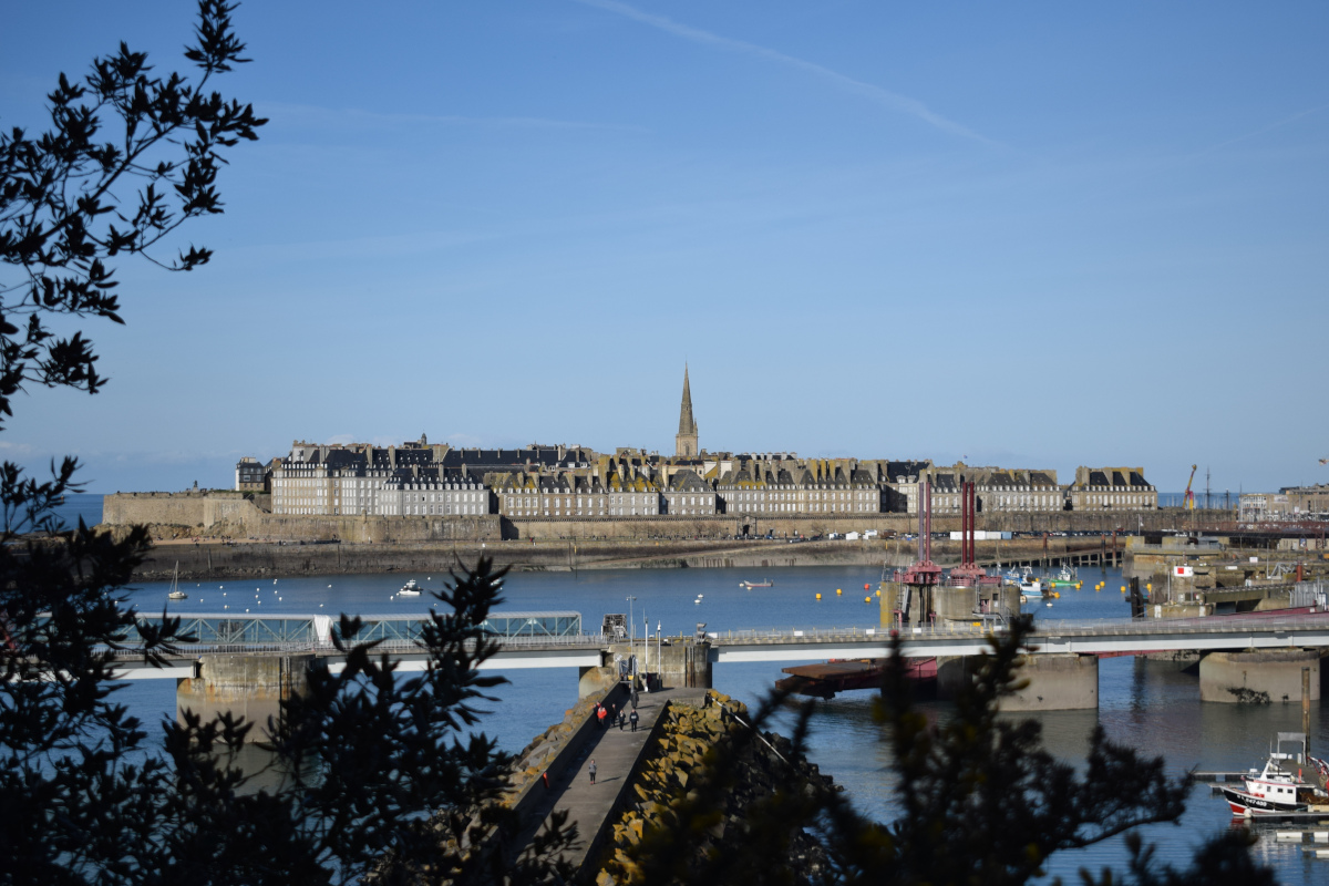 St Malo depuis la Cité d’Alet