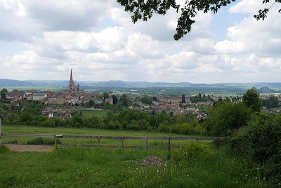 Vue générale d’Autun